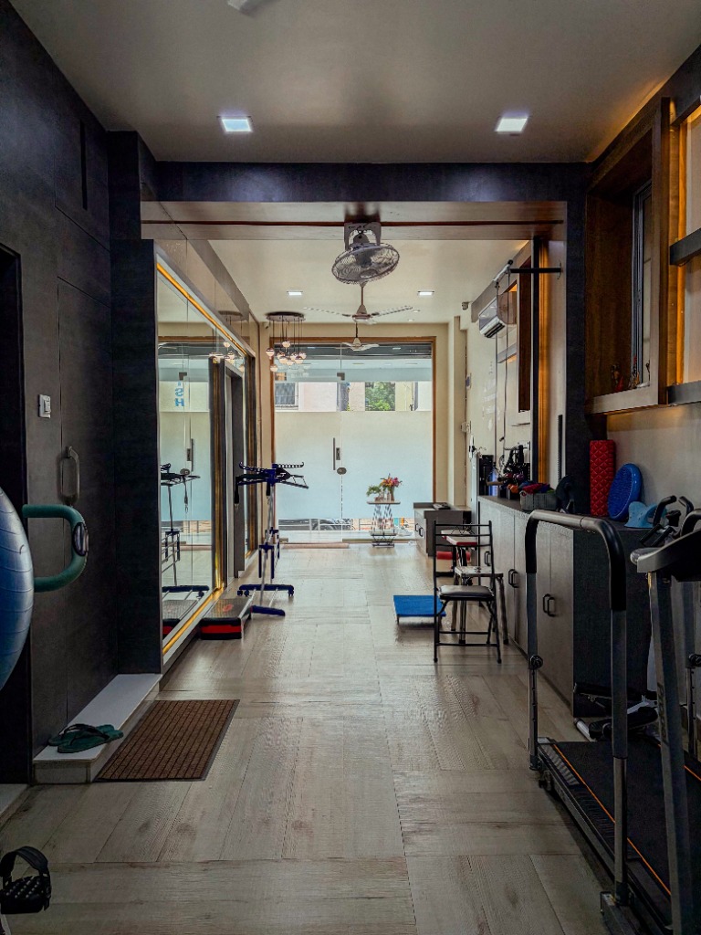 HEALTH 360 Clinic Corridor and Rehabilitation Equipment Area
